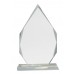  Diamond Crystal on Clear Pedestal Base 